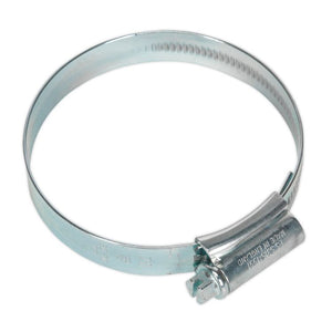 Sealey HI-GRIP Hose Clip Zinc Plated 50-70mm - Pack of 10