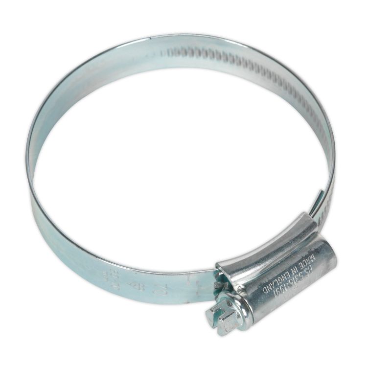 Sealey HI-GRIP Hose Clip Zinc Plated 50-70mm - Pack of 10