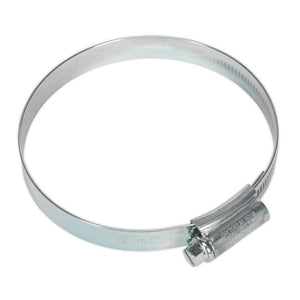 Sealey HI-GRIP Hose Clip Zinc Plated 70-90mm - Pack of 10