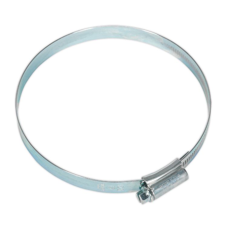 Sealey HI-GRIP Hose Clip Zinc Plated 90-120mm - Pack of 10
