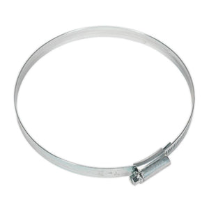 Sealey HI-GRIP Hose Clip Zinc Plated 110-140mm - Pack of 10