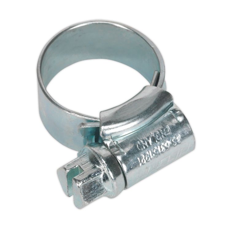 Sealey HI-GRIP Hose Clip Zinc Plated 11-16mm - Pack of 30