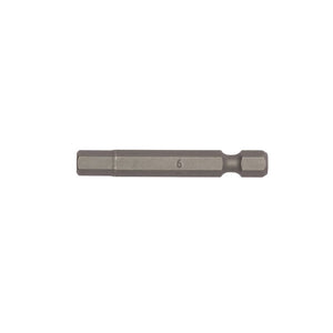 Teng Bit 6.0mm Hex 50mm Long 1/4" Hex 3pcs