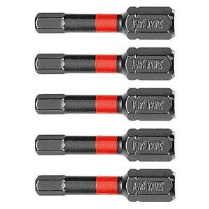 Teng Impact Bit 30mm Long 6mm Hex 5pcs