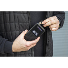 Load image into Gallery viewer, Sealey 5V Heated Puffy Gilet - 44&quot; to 52&quot; Chest, Power Bank 20Ah
