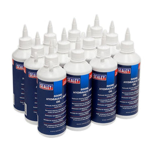 Sealey Hydraulic Jack Oil 500ml - Pack of 12