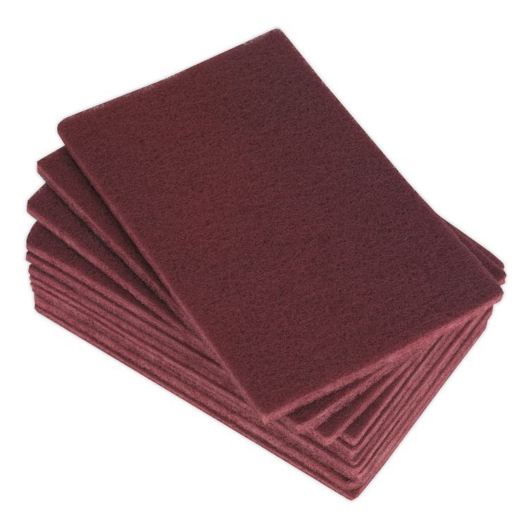 Sealey Abrasive Finishing Pad (Medium) 150 x 230mm (6