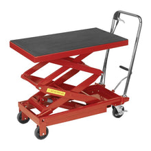 Load image into Gallery viewer, Sealey Hydraulic Platform Truck 300kg High Lift
