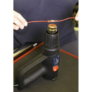 Sealey Variable Temperature Hot Air Gun Kit 2000W 50-450°C/90-600°C