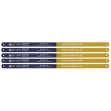 Load image into Gallery viewer, Sealey Hacksaw Blade 300mm (12&quot;) HSS Bi-Metal 18tpi - Pack of 5
