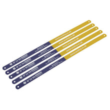 Load image into Gallery viewer, Sealey Hacksaw Blade 300mm (12") HSS Bi-Metal 32tpi - Pack of 5
