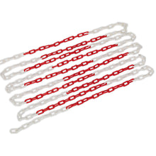 Load image into Gallery viewer, Sealey Safety Chain Red/White 25M x 6mm
