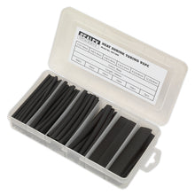 Load image into Gallery viewer, Sealey Heat Shrink Tubing Assortment 95pc 100mm (4") Black
