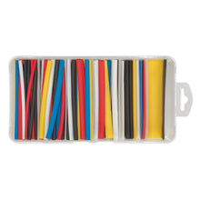 Load image into Gallery viewer, Sealey Heat Shrink Tubing Assortment 95pc 100mm (4&quot;) Mixed Colours
