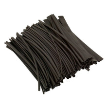 Load image into Gallery viewer, Sealey Heat Shrink Tubing Black 200mm 100pc
