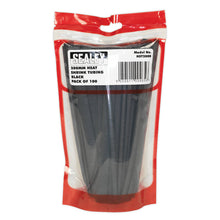 Load image into Gallery viewer, Sealey Heat Shrink Tubing Black 200mm 100pc
