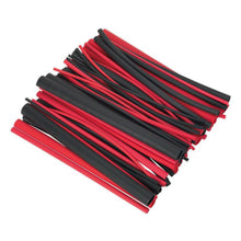 Load image into Gallery viewer, Sealey Heat Shrink Tubing Assortment 72pc Black &amp; Red Adhesive Lined 200mm (8")

