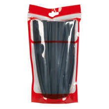 Load image into Gallery viewer, Sealey Heat Shrink Tubing Assortment 72pc Black Adhesive Lined 200mm (8&quot;)
