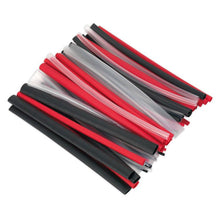 Load image into Gallery viewer, Sealey Heat Shrink Tubing Assortment 72pc Mixed Colours Adhesive Lined 200mm (8")
