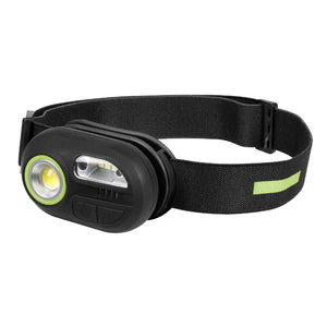 Sealey Rechargeable Headlight, Sensor 3W COB & 1W SMD LED
