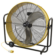 Load image into Gallery viewer, Sealey Industrial High Velocity Drum Fan 30&quot; 110V
