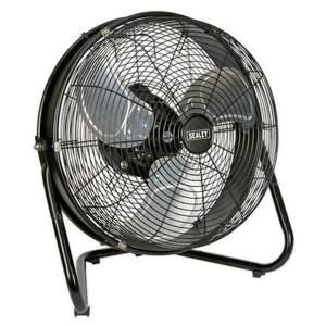 Sealey Industrial High Velocity Floor Fan, Internal Oscillation 18"