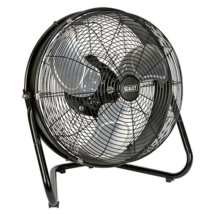 Sealey Industrial High Velocity Floor Fan, Internal Oscillation 18