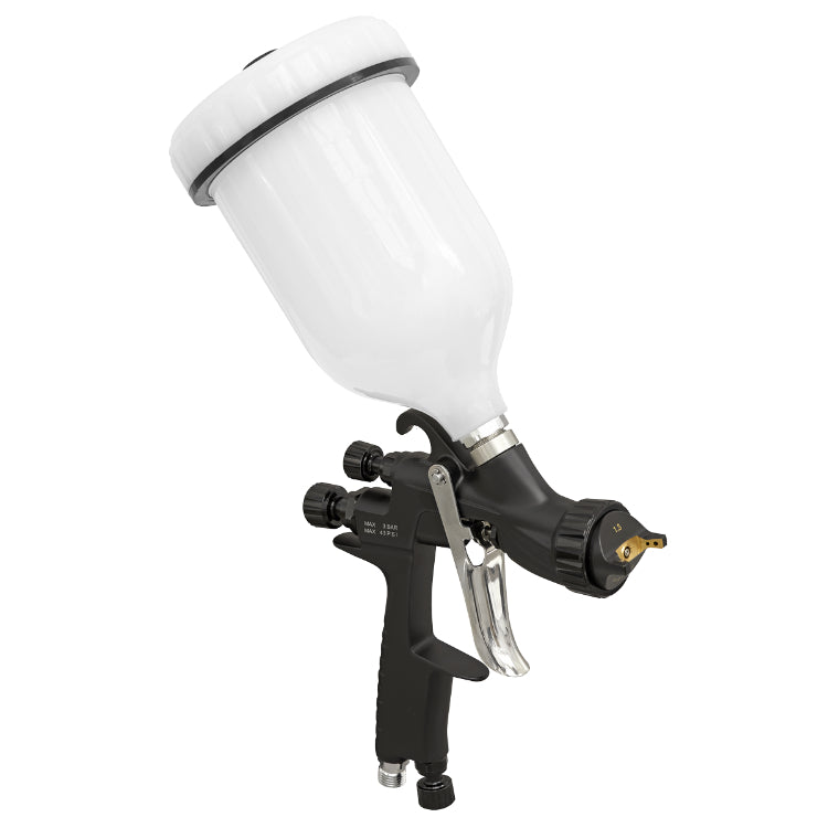 Sealey HVLP Gravity Feed Spray Gun - 1.3mm Set-Up (HVLP05)