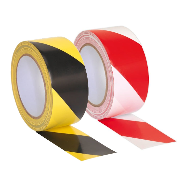 Sealey Hazard Warning Tape 50mm x 33M