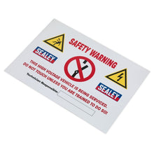 Load image into Gallery viewer, Sealey Hybrid/Electric Vehicle Warning Sign
