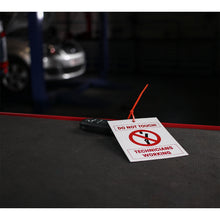 Load image into Gallery viewer, Sealey Hybrid/Electric Vehicle Keyring Warning Tag
