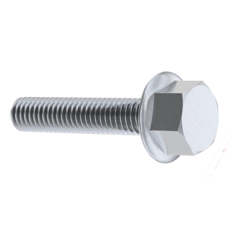Hexagon Head Flanged Bolt M5 - DIN 6921 Grade 70 Stainless Steel