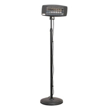Load image into Gallery viewer, Sealey Infrared Quartz Patio Heater 2000W/230V - Telescopic Floor Stand
