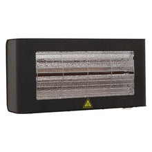 Load image into Gallery viewer, Sealey Infrared Quartz Heater - 1.2W/230V - Wall Mounting
