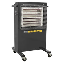 Load image into Gallery viewer, Sealey Infrared Cabinet Heater 1.2/2.4kW 110V

