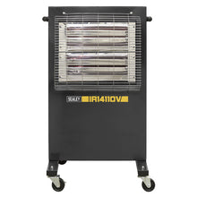 Load image into Gallery viewer, Sealey Infrared Cabinet Heater 1.2/2.4kW 110V
