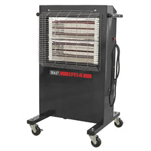 Load image into Gallery viewer, Sealey Infrared Cabinet Heater 1.4/2.8kW 230V
