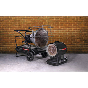 Sealey Infrared Space Warmer Paraffin/Kerosene/Diesel Heater 70,000Btu/hr
