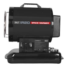 Load image into Gallery viewer, Sealey Infrared Space Warmer Paraffin/Kerosene/Diesel Heater 70,000Btu/hr
