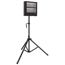 Load image into Gallery viewer, Sealey Infrared Quartz Heater - 1.4-2.8kW/230V - Tripod Stand
