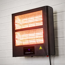 Load image into Gallery viewer, Sealey Infrared Quartz Heater - 2.8kW/230V - Wall Mounting
