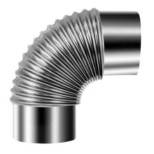 Load image into Gallery viewer, Sealey Stainless Steel Exhaust/Flue 90° Bend for IR13/IR16 100mm
