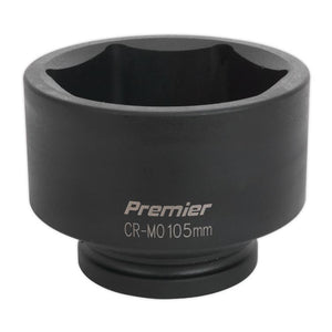 Sealey Impact Socket 105mm 1" Drive (Premier) - 6pt