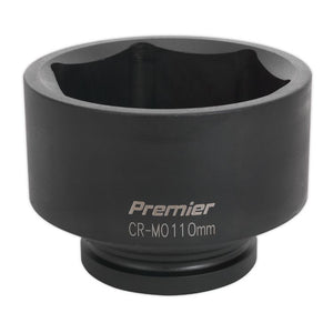 Sealey Impact Socket 110mm 1" Drive (Premier) - 6pt
