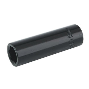 Sealey Impact Socket 15mm 1/2" Drive Deep (Premier) - 6pt