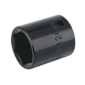 Sealey Impact Socket 24mm 1/2" Drive (Premier) - 6pt