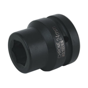 Sealey Impact Socket 24mm 1" Drive (Premier) - 6pt