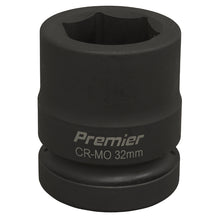 Load image into Gallery viewer, Sealey Impact Socket 32mm 1&quot; Drive (Premier) - 6pt
