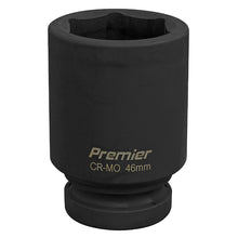 Load image into Gallery viewer, Sealey Impact Socket 46mm 1&quot; Drive Deep (Premier) - 6pt
