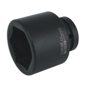 Sealey Impact Socket 55mm 1" Drive (Premier) - 6pt